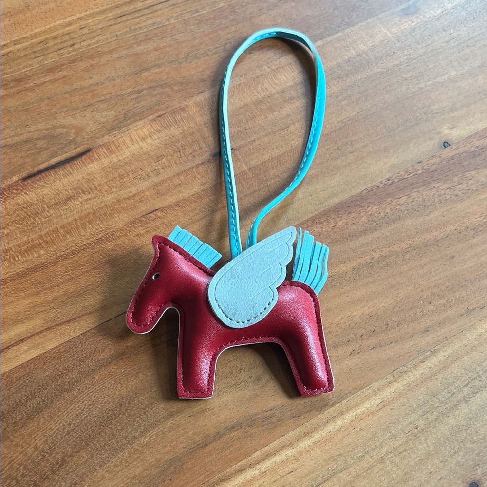Red Pegasus Bag Charm UNBRANDED